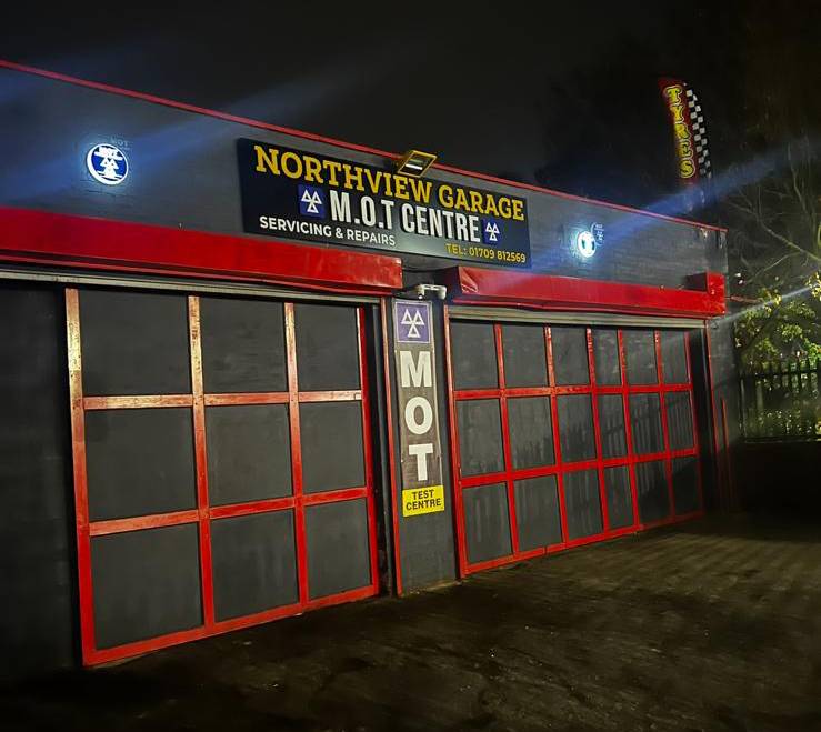 Vehicle serviced at Northview Garage