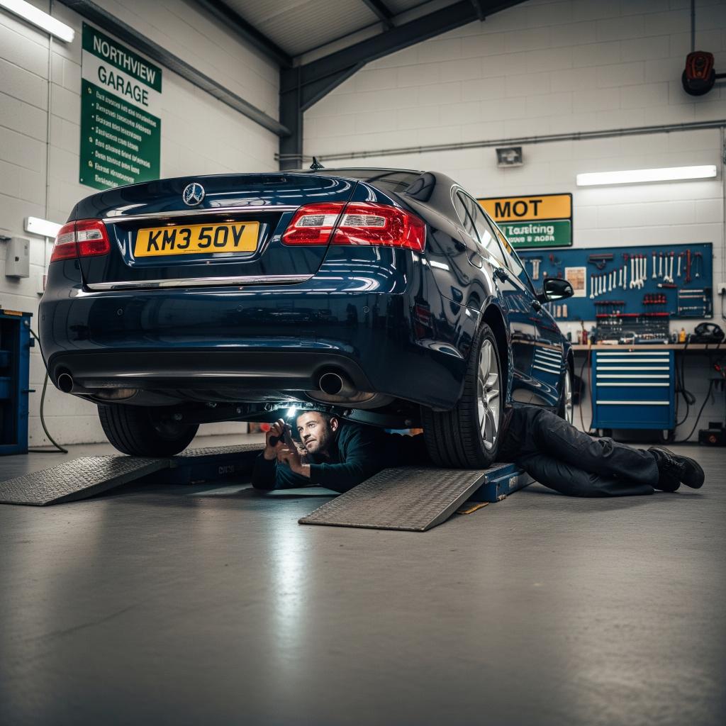 MOT Testing in progress