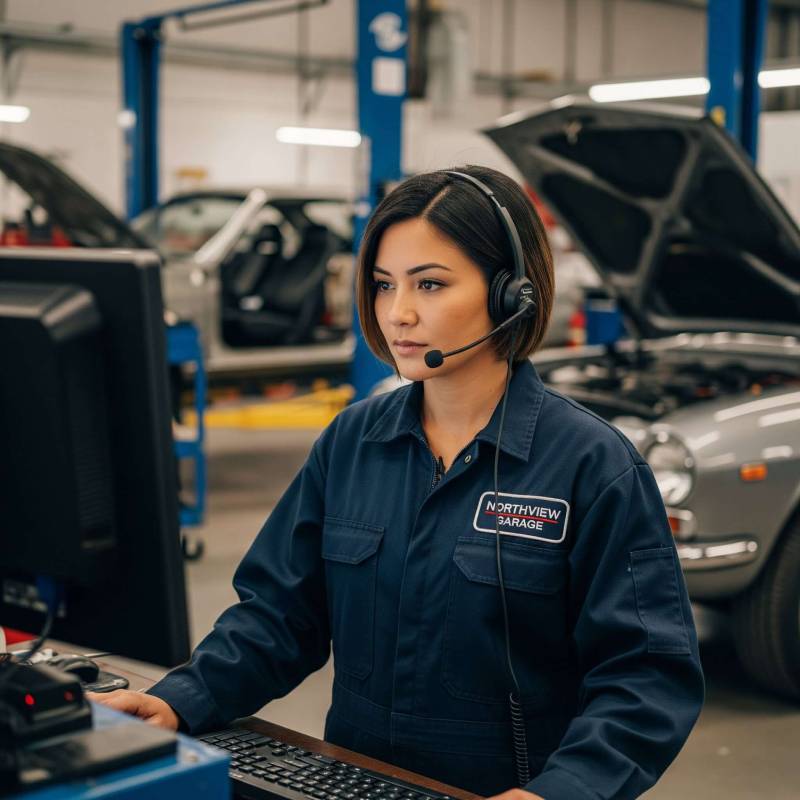 Diagram explaining MOT test components